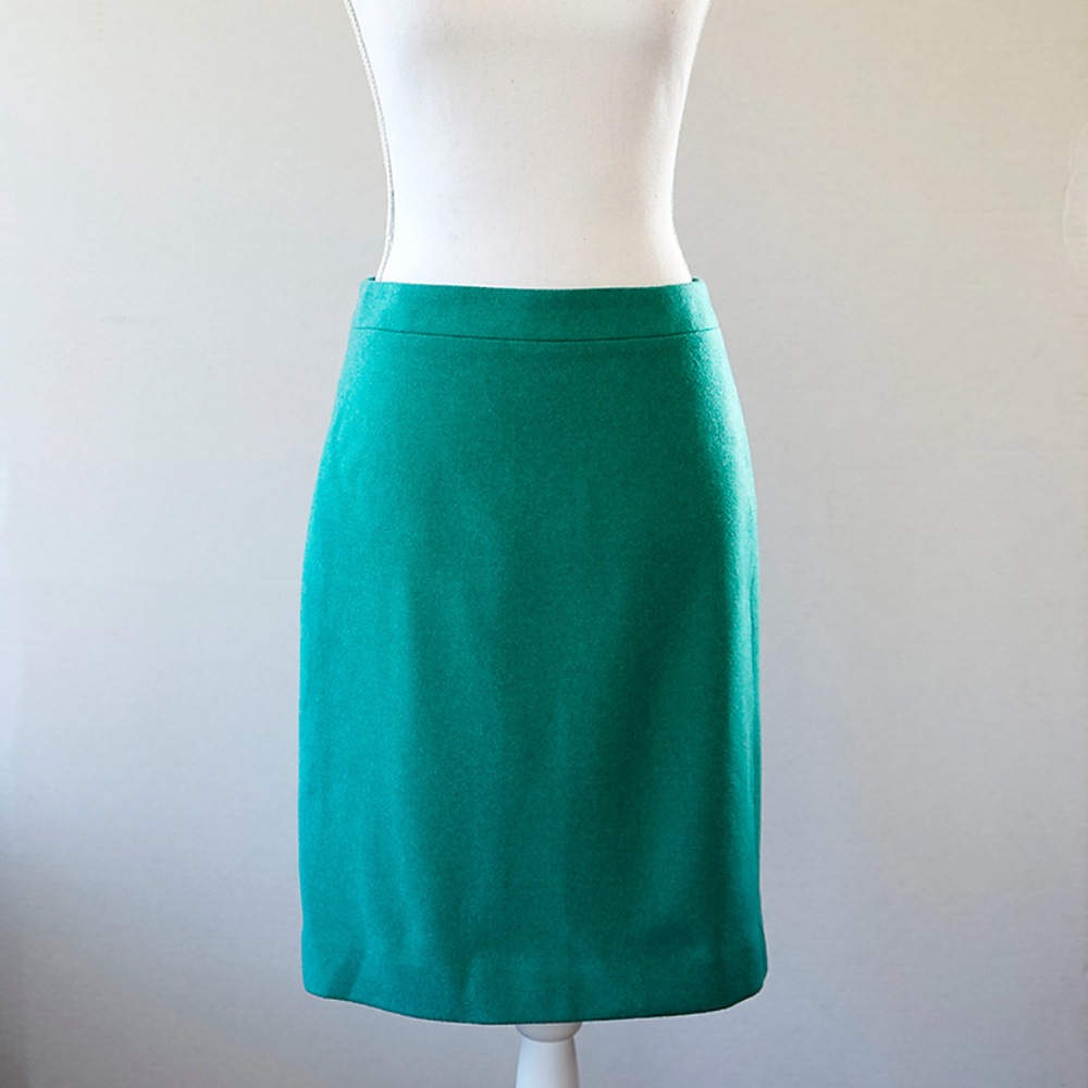 J. Crew Teal Pencil Skirt